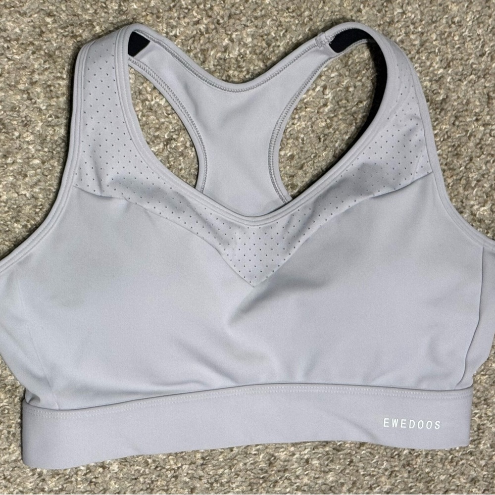 Ewedoos Women's Gray Sports Bra M